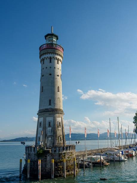 istock Beautiful shot of the New Lindauer Lighthouse 1451908427