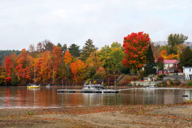 istock Schroon Lake in Autumn 1451908725