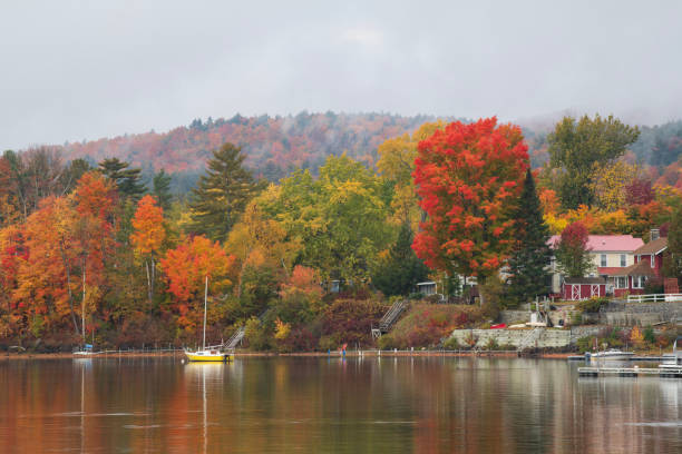 istock Schroon Lake in Autumn 1451908745