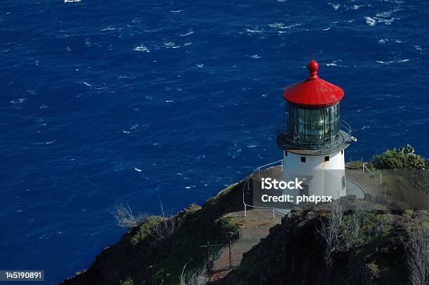 Faro Di Isola Di Oahu - Fotografie stock e altre immagini di Acqua - Acqua, Ambientazione esterna, Andare in barca a vela