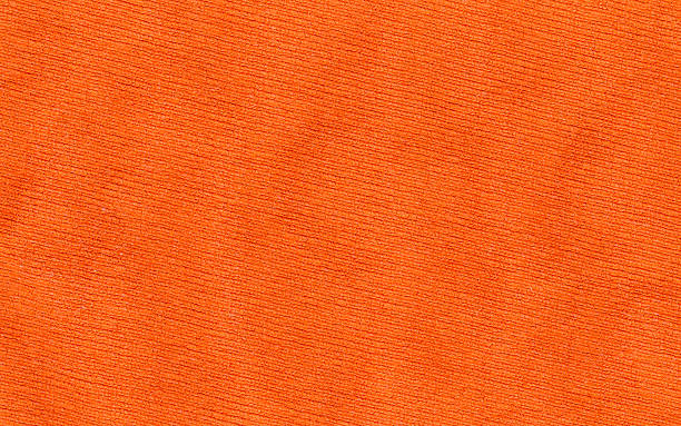 Orange Cotton Texture XXL XXL cotton texture corduroy jacket stock pictures, royalty-free photos & images