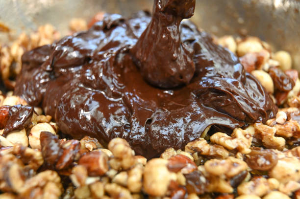 istock Chocolate in the pampepato of terni 1451932397
