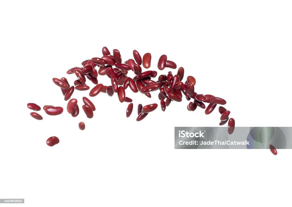 Red Bean Flying Explosion Red Grain Beans Explode Abstract Cloud Fly ...