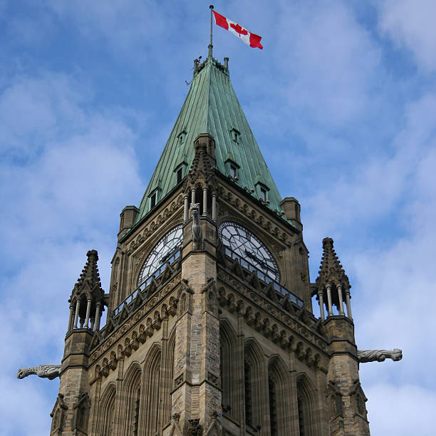 istock tower of Canadian Parliament 145194564