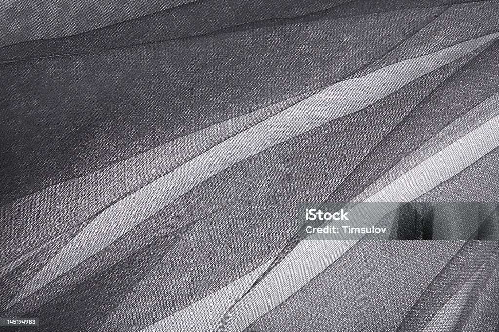 black background abstract background black veil fabric with waves Abstract Stock Photo