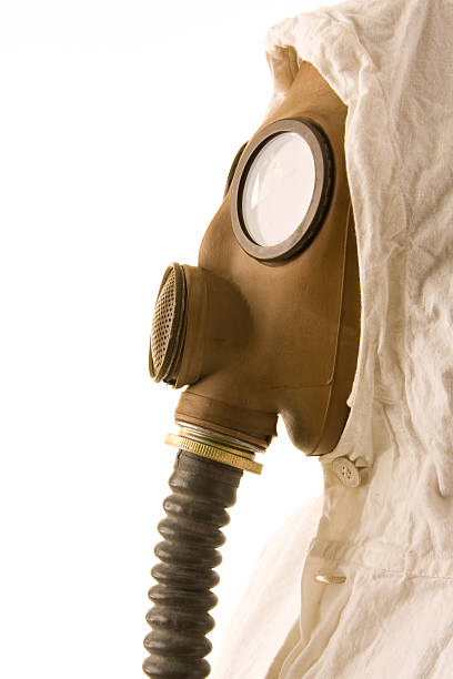 istock Person in gas mask 145195018