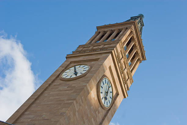 istock Brisbane City Hall clock tower 1 145195237