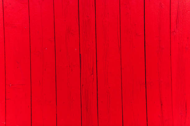 istock Red planks background or wooden boards texture 1451954153