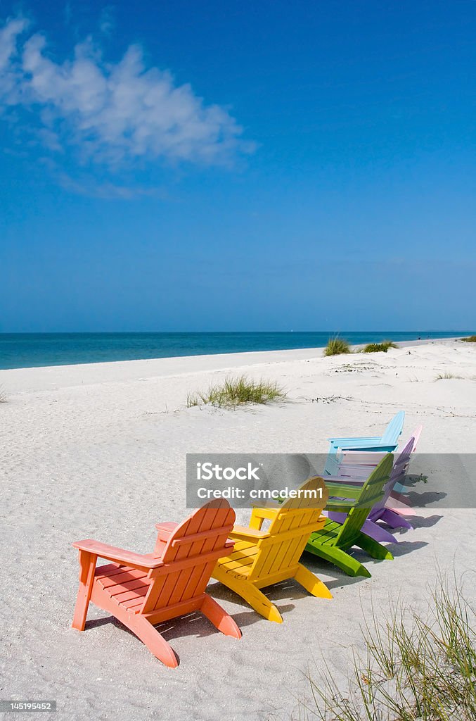 Summer Vacation Beach Beach and ocean scenics for vacations and summer getaways Captiva Island Stock Photo