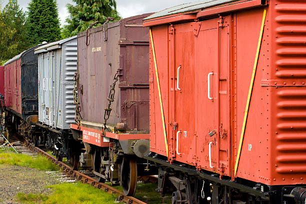 Material circulante de trem - foto de acervo