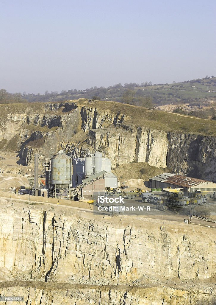 Quarrying, Derbyshire, en Angleterre - Photo de Adulte libre de droits