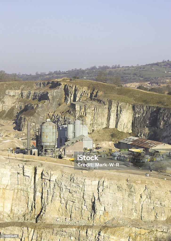 Quarrying, Derbyshire, Inglaterra - Foto de stock de Adulto royalty-free