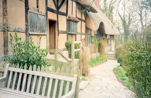 The home of Anne Hathaway, William Shakespeares wife, Warwickshire, England.