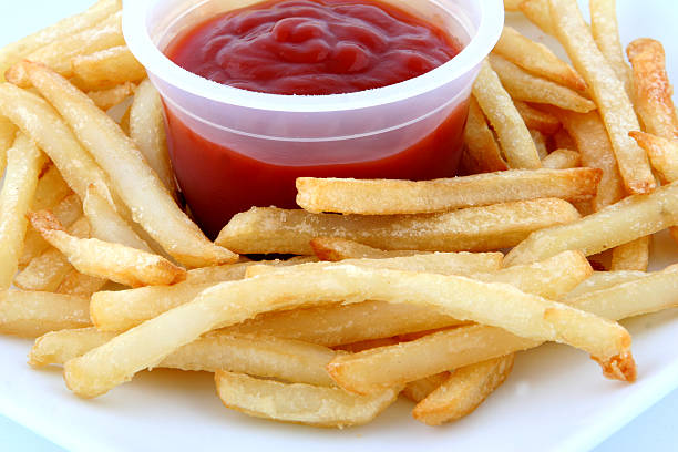 istock fresh fries with ketchup 145196747