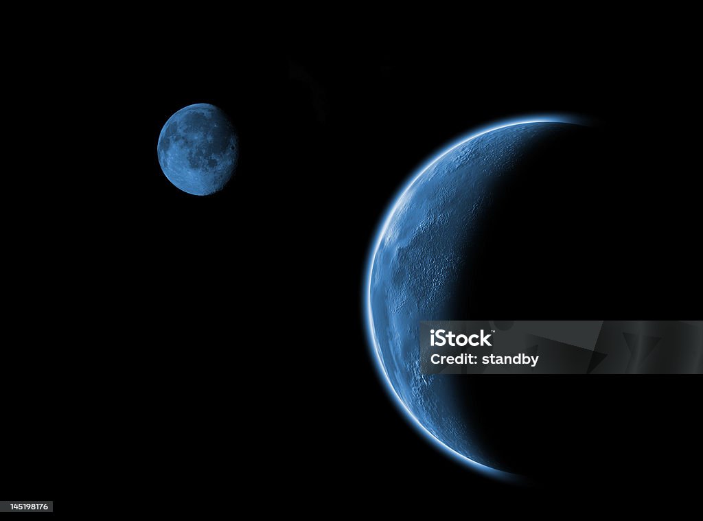 In einer dunklen Ort - Lizenzfrei Planet Stock-Foto