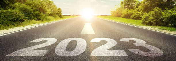 istock Happy New Year Background. Successful start to the year 2023. 1451982877