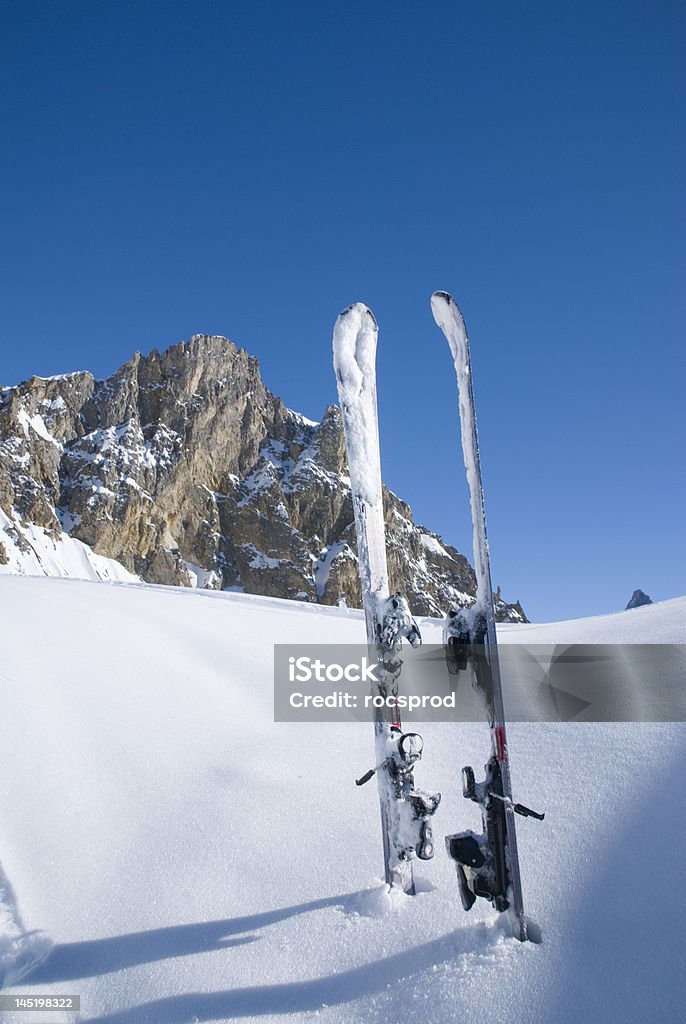 Entspannung in Les Arcs. Frankreich - Lizenzfrei Aktivitäten und Sport Stock-Foto