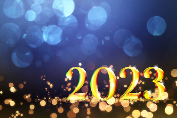 istock Happy New Year Background. Start to 2023. 3D illustration 1451983664