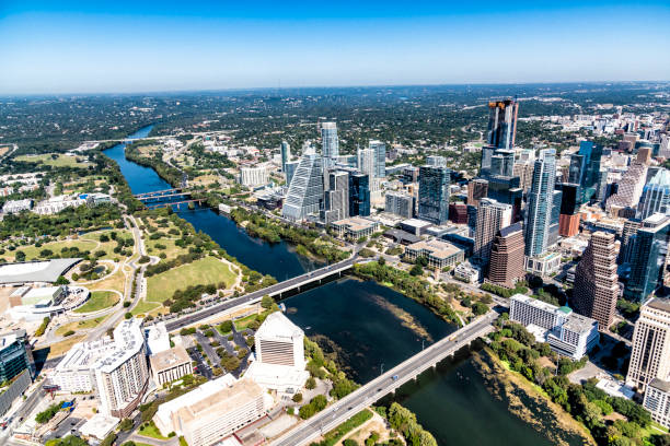 istock Downtown Austin Texas Aerial View 1452005205