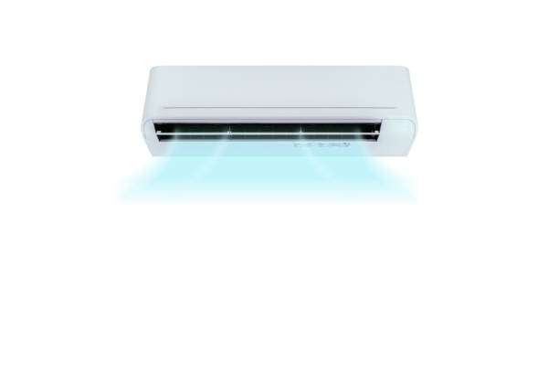 istock Air conditioner isolated on white background. 1452006628