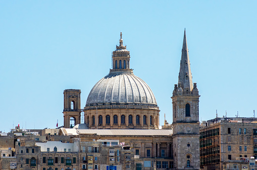 The Basilica of Our Lady of Mount Carmel is a Carmelite Roman Catholic minor basilica; it is one of the major churches of Valletta, Malta.