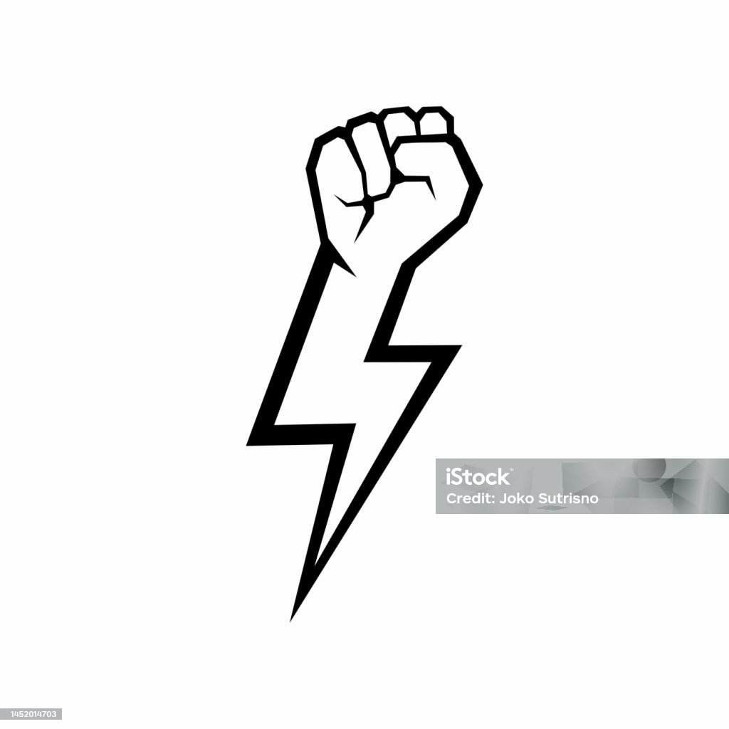 Hamlin Strong Vector Hand Strong Vector Stock Illustration - Download Image Now - Abstract ...