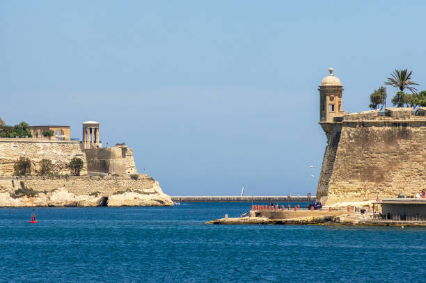 istock Fort Saint Angelo viewed from a habour cruise, Birgu, Malta 1452016063