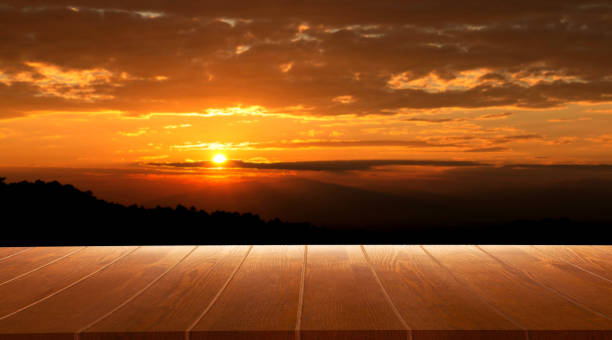 istock sunset sky with clouds and golden light 1452023924