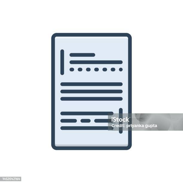 Office Transcript Logo Transcript Shots Stock Illustration - Download Image Now - Data ...