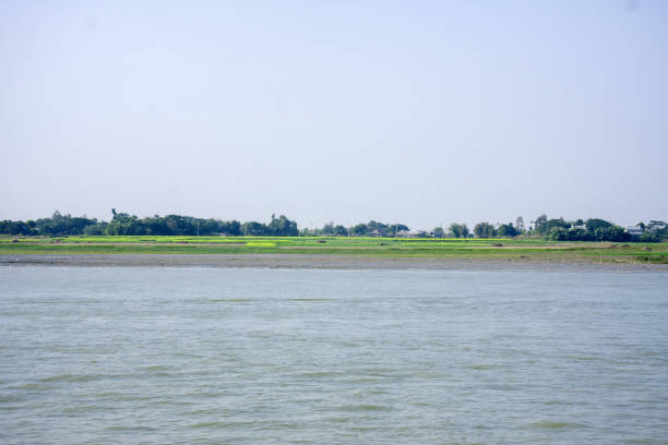 istock Landscape of River and Field 1452075727