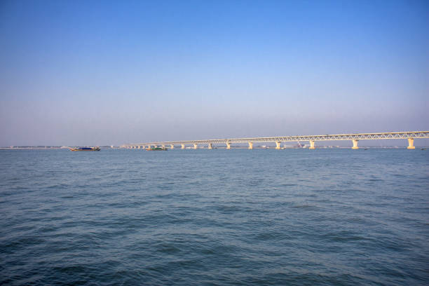 istock The Padma Multipurpose Bridge and blue sky 1452075969