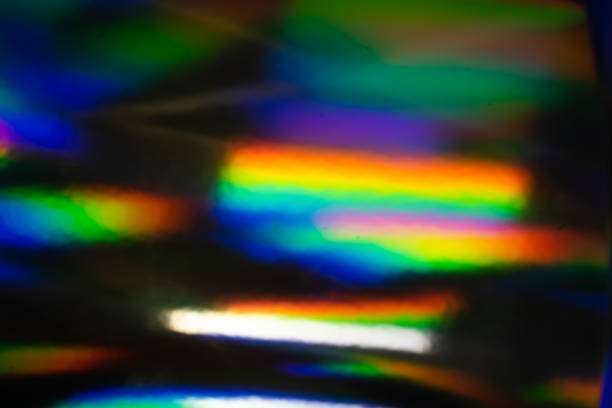 istock Holographic colors abstract background. Psychedelic Vapor wave style like in old retro. 1452081991