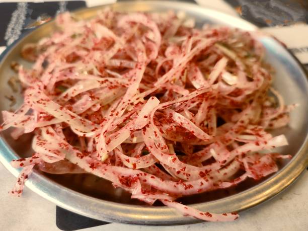 istock Traditional turkish onion salad Side dish at Istanbul turkey 1452113396