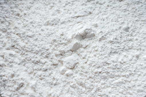 Flour close-up