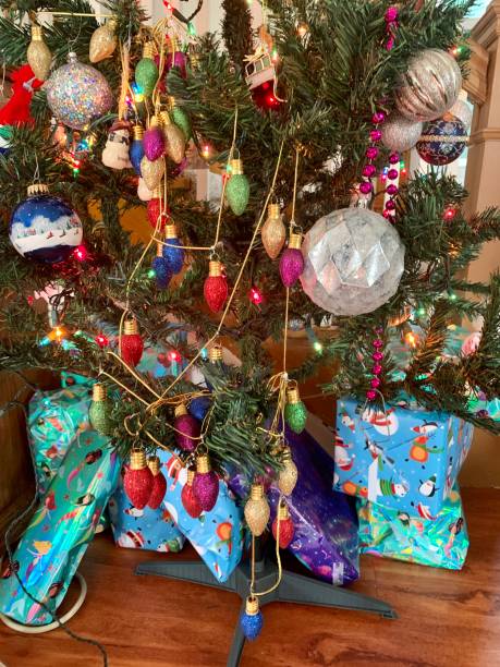 istock When the 4-year-old helps decorate the Christmas tree 1452133733