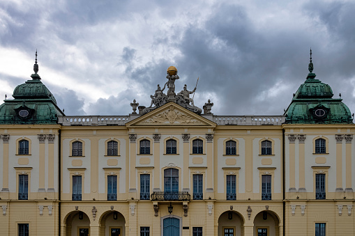 Bialystok, Podlasie, Poland - September 23, 2022: Branicki Palace in Bialystok