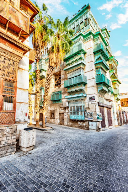 istock Jeddah old town building 1452136185