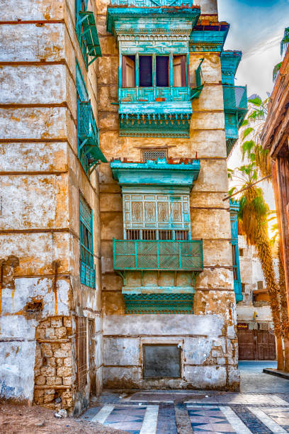 istock Jeddah old town building 1452137084