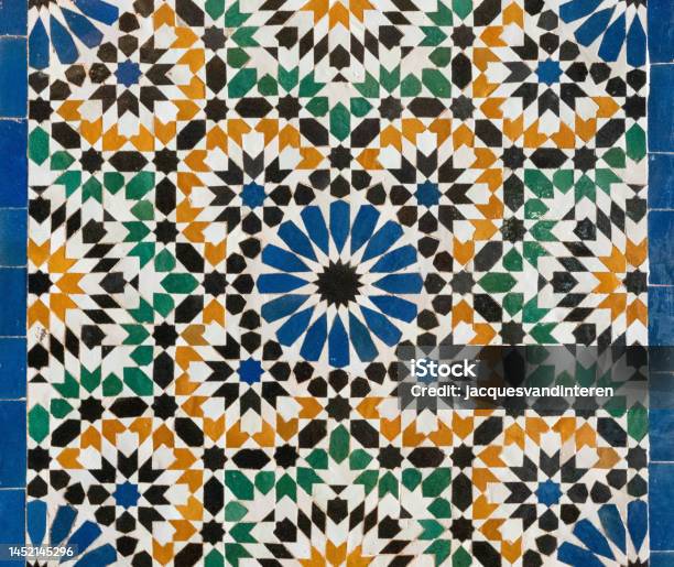 Arab Style Mozaic Stock Photo - Download Image Now - Islam, Art, Pattern