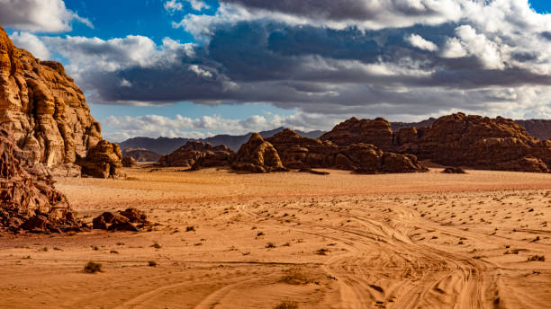istock A view of the Wasi Rum desert 1452146752