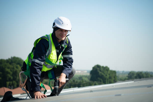 istock Engineer in charge of solar panel installation The installation of solar energy 1452147903