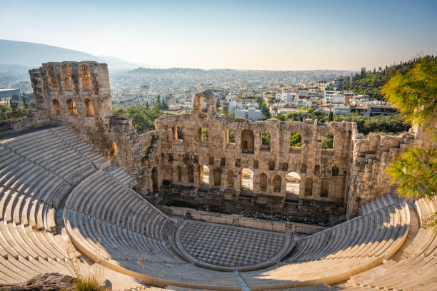istock Odeon of Herodes Atticus, Athens Greece 1452151054