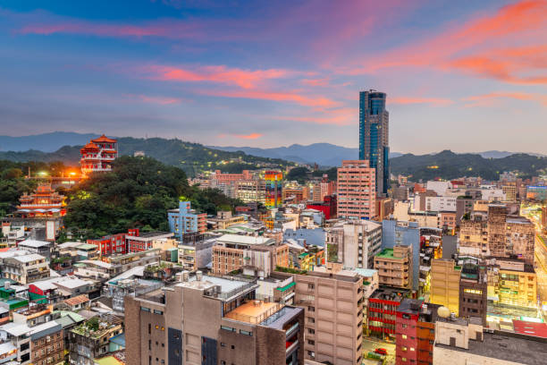 Keelung, Taiwan Skyline