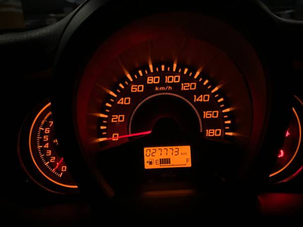 istock speedometer and odometer on the car 1452161425