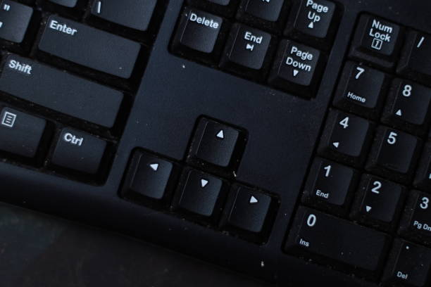 istock Close up view of keyboard 1452167219