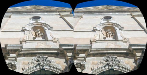 istock Facade St. Tropez, France Stereoscopic VR 1452174073