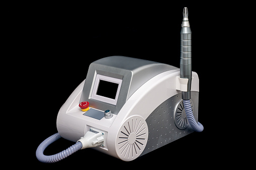 Laser Yag cosmetology device with laser technology