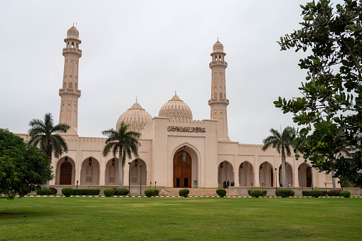 Sultan Qaboos mosque in the centre of Salalah in southern Oman