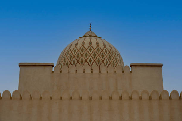 Sultan Qaboos mosque, Salalah, Oman stock photo