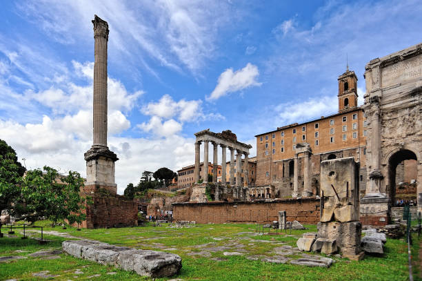 A picture of roman forum